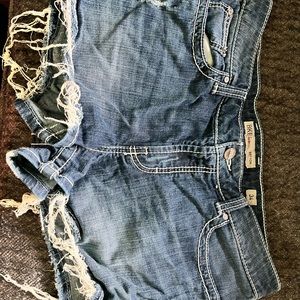 Bke Payton jean shorts size 34 wore twice
